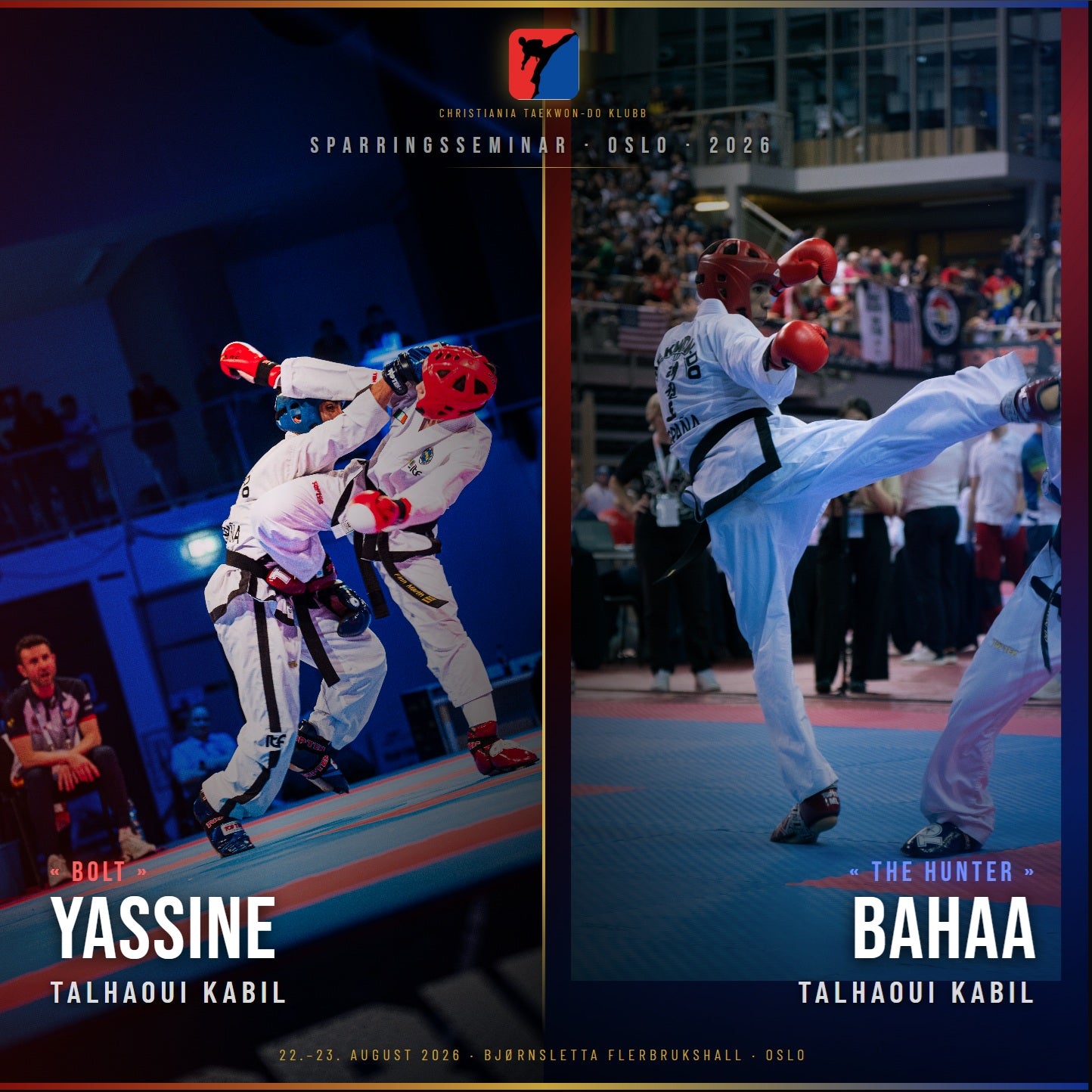 Sparringsseminar Yassine og Bahaa